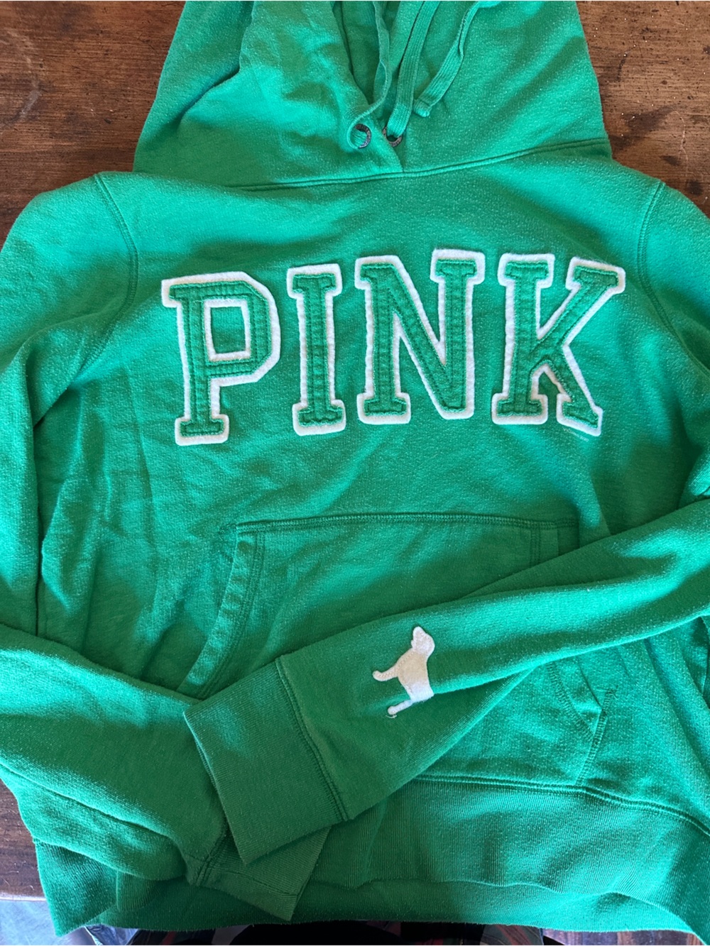 Green Pink Hoodie